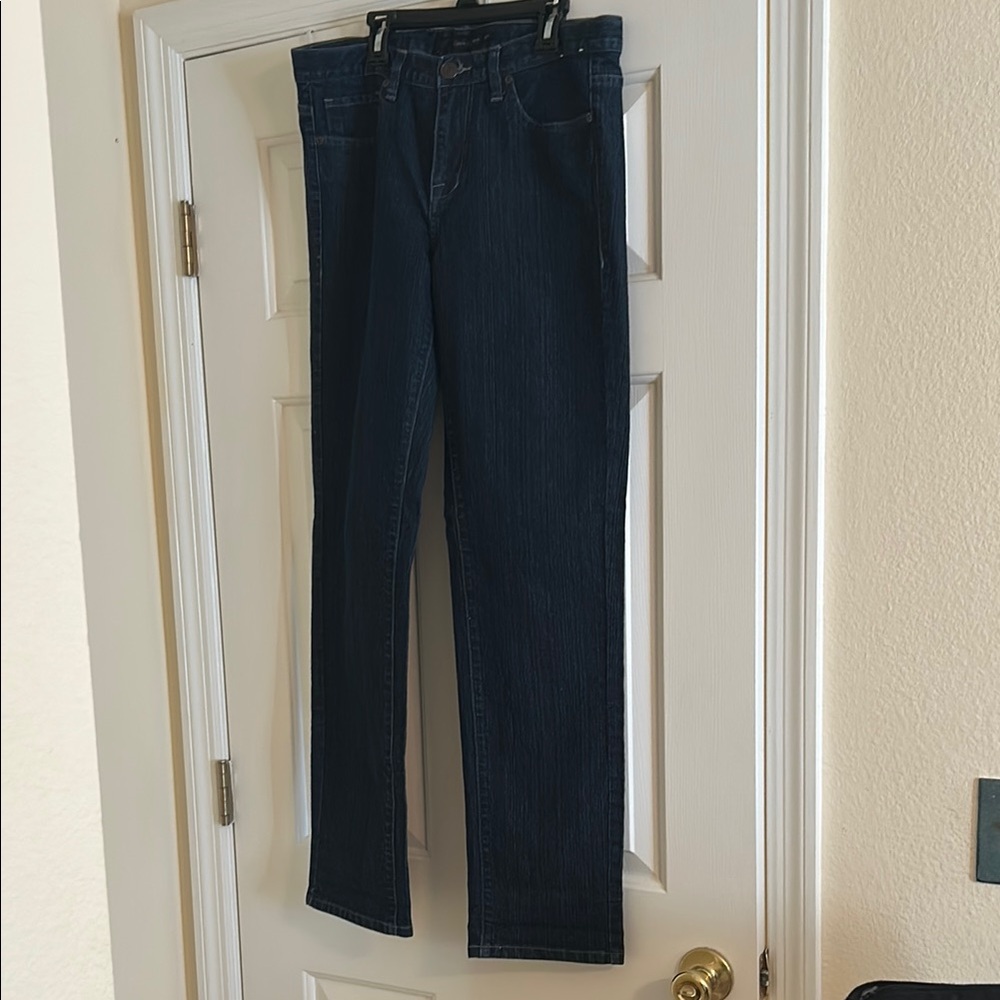 Calvin Klein Blue Straight Leg Jeans